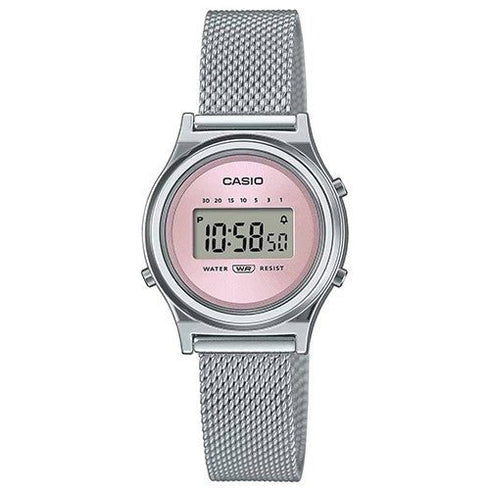 CASIO & VINTAGECasio LA700WEM - 4AEF Vintage Mini Watch - Rose Gold Stainless Steel Mesh BandWATCHESEcecile