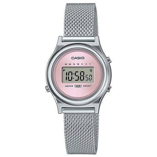 CASIO & VINTAGECasio LA700WEM - 4AEF Vintage Mini Watch - Rose Gold Stainless Steel Mesh BandWATCHESEcecile