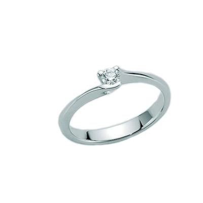 MILUNAMiluna LID2155_006 Women's 18K White Gold Solitaire Diamond RingJEWELRYEcecile