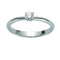 MILUNAMiluna LID2691_003X Women's 9K White Gold Solitaire Diamond RingJEWELRYEcecile