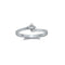 MILUNAMiluna LID2850 - 003G7 Women's Ring - 18kt White Gold with 0.03ct DiamondJEWELRYEcecile