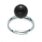 MILUNAMiluna LID3003 Women's Sterling Silver Ring with Black Onyx SphereJEWELRYEcecile