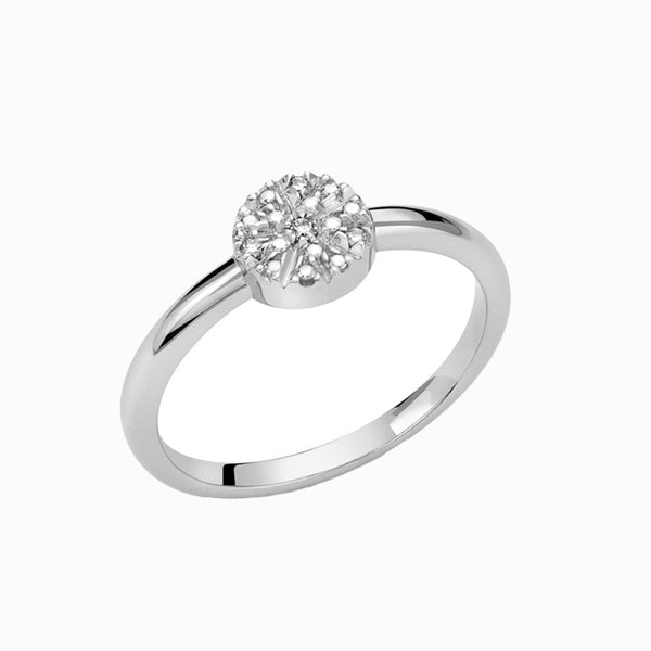 MILUNAMiluna Diamantissima LID3557M12 Women's Ring - 925 Silver with DiamondsJEWELRYEcecile