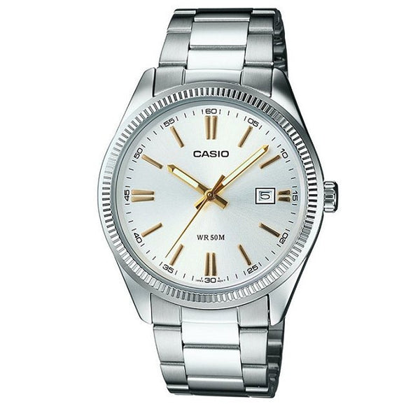 CASIO & VINTAGECasio LTP - 1302D - 7A2VDF Women's Watch - Silver Dial, Stainless Steel BandWATCHESEcecile