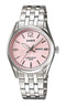 CASIO & VINTAGECasio LTP - 1335D - 5AVDF Women's Watch - Pink Dial, Stainless Steel BraceletWATCHESEcecile