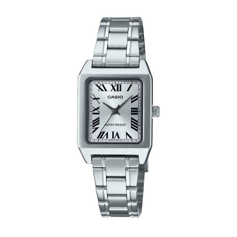 CASIO & VINTAGECasio Classic Collection Women's Analog Quartz Watch - Stainless Steel, Roman NumeralsWATCHESEcecile