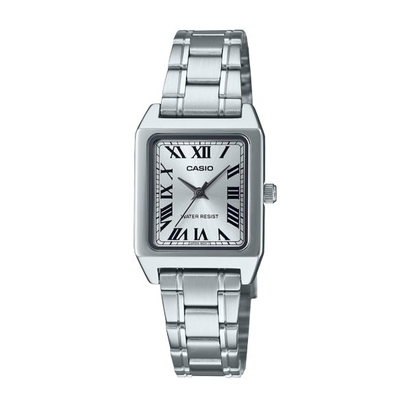 CASIO & VINTAGECasio Classic Collection Women's Analog Quartz Watch - Stainless Steel, Roman NumeralsWATCHESEcecile