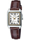 CASIO & VINTAGECasio LTP - V007L - 7B2UDF Women's Watch - White Dial, Brown Leather StrapWATCHESEcecile
