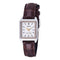 CASIO & VINTAGECasio LTP - V007L - 7E2UDF Women's Watch - White Dial, Brown Leather StrapWATCHESEcecile