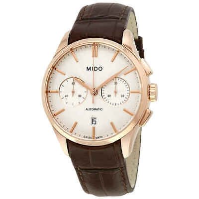 MIDOMido Belluna II M0244273603100 Automatic Men's Watch,Brown Leather StrapWATCHESEcecile