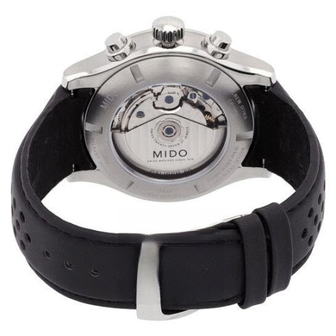MIDOMido Multifort M0256271606100 Automatic Men's Watch – Black Dial, Black Leather StrapWATCHESEcecile