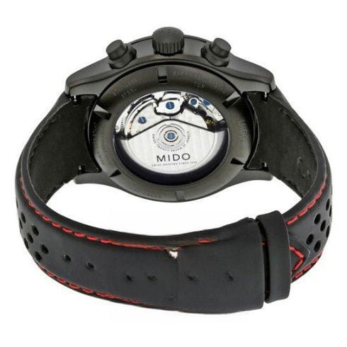 MIDOMido Multifort M0256273606100 Automatic Men's Watch – Black Dial, Black Leather StrapWATCHESEcecile
