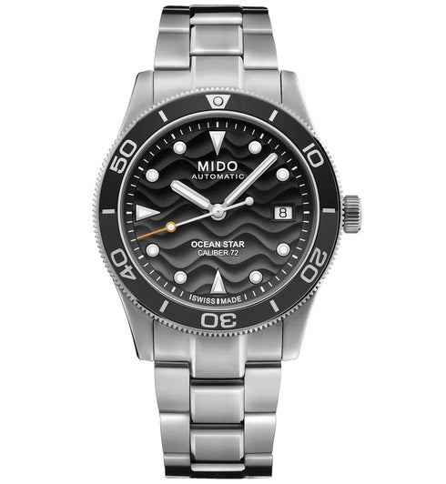 MIDOMido Ocean Star 39 Automatic Men's Watch - Stainless Steel, Black Gradient Dial, 39mmWATCHESEcecile