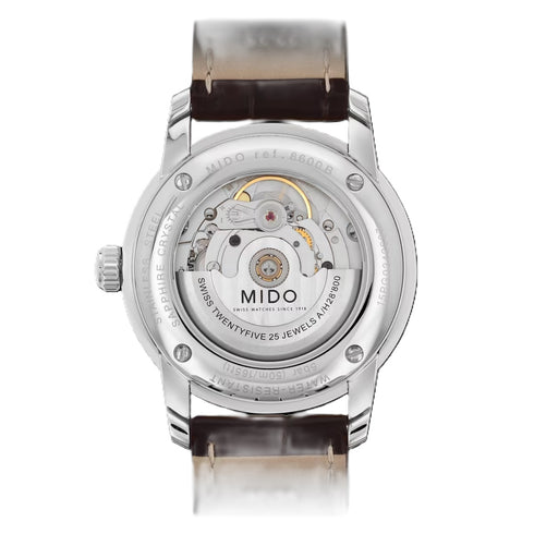 MIDOMido Baroncelli Automatic Men's Watch - Stainless Steel, Black Dial, 38mmWATCHESEcecile
