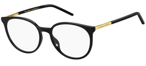 MARC JACOBSMarc Jacobs MARC 511 807 Women's Eyeglasses - Black Frame, Gold AccentsEYEWEAREcecile