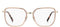 MARC JACOBSMarc Jacobs MARC 537 FWM Women's Square Eyeglasses - Nude Frame, Gold TemplesEYEWEAREcecile