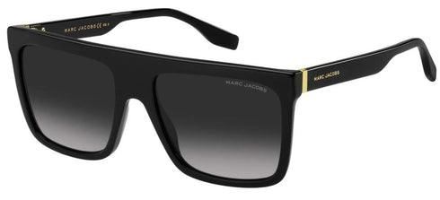 MARC JACOBSMarc Jacobs MARC 639/S 807/9O 57 Sunglasses - Black Frame, Gradient Dark Grey LensesEYEWEAREcecile