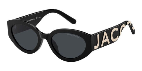 MARC JACOBSMarc Jacobs MARC 694/G/S 80S 2K Women's Sunglasses - Black Frame, Grey LensesEYEWEAREcecile