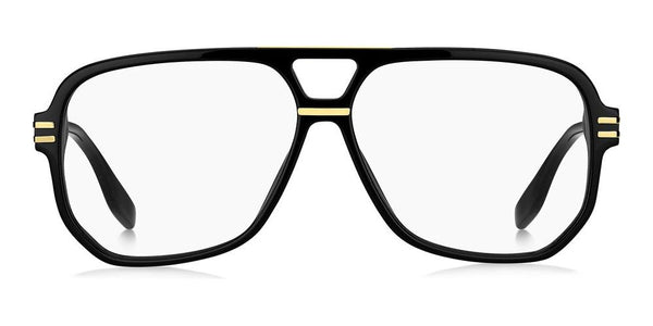 MARC JACOBSMarc Jacobs MARC 718 807 Men's Eyeglasses – Black/Gold Acetate Frame, 59mmEYEWEAREcecile