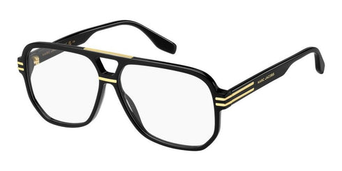 MARC JACOBSMarc Jacobs MARC 718 807 Men's Eyeglasses – Black/Gold Acetate Frame, 59mmEYEWEAREcecile