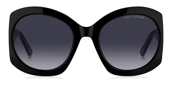 MARC JACOBSMarc Jacobs MARC 722/S 807/9O Women's Butterfly Sunglasses - Black Frame, Dark Grey Gradient LensesEYEWEAREcecile