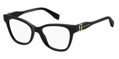 MARC JACOBSMarc Jacobs MARC 767 807 Women's Eyeglasses - Black Acetate Frame, Rectangular DesignEYEWEAREcecile