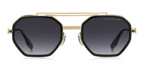 MARC JACOBSMarc Jacobs MARC 782/S RHL/9O 54 Men's Sunglasses – Gold/Black Frame, Dark Grey Gradient LensesEYEWEAREcecile