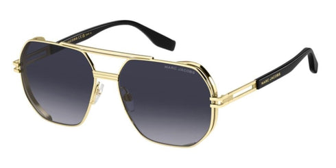 MARC JACOBSMarc Jacobs MARC 784/S RHL - 9O 60 Men's Sunglasses - Gold Black Frame, Dark Grey LensesEYEWEAREcecile