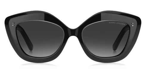 MARC JACOBSMarc Jacobs MARC 800/S MNG/9O Women's Sunglasses - Crystal Black Frame, Dark Grey Gradient LensesEYEWEAREcecile