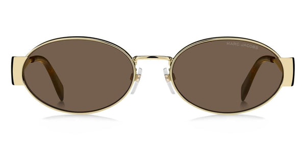 MARC JACOBSMarc Jacobs MARC 806/S 01Q70 Unisex Sunglasses - Gold Frame, Brown LensesEYEWEAREcecile