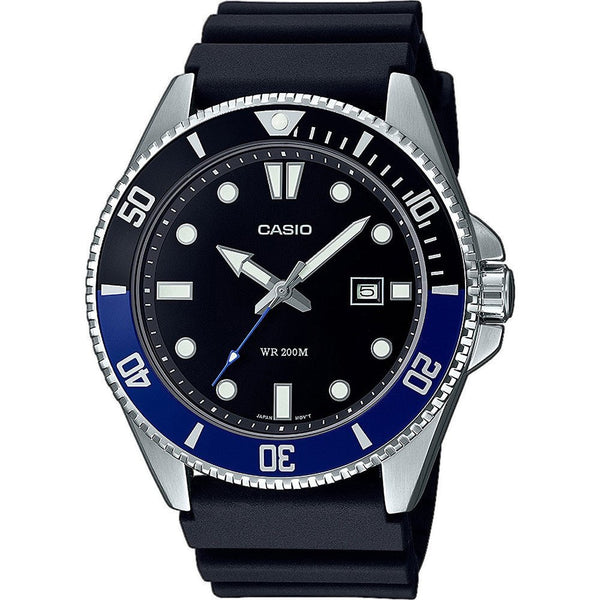 CASIO & VINTAGECasio MDV - 107 - 1A2VEF Men's Watch - Black Dial, Stainless Steel BraceletWATCHESEcecile