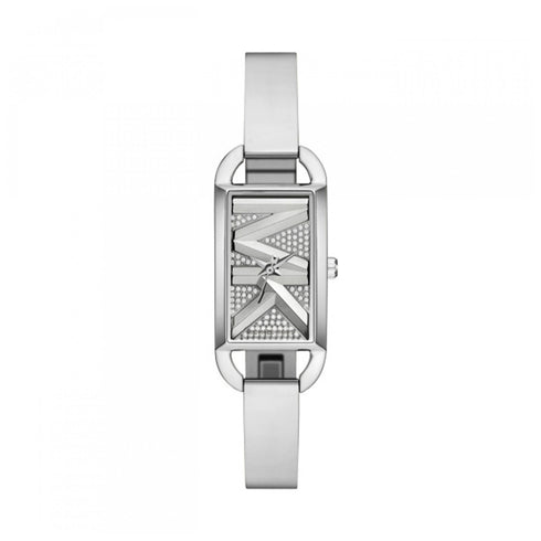 MICHAEL KORSMichael Kors MK4841 Women's Mini Empire Pavé Silver - Tone Bangle WatchWATCHESEcecile