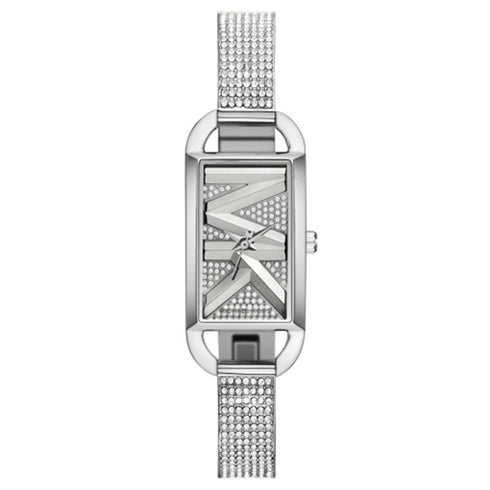 MICHAEL KORSMichael Kors MK4841 Women's Mini Empire Pavé Silver - Tone Bangle WatchWATCHESEcecile