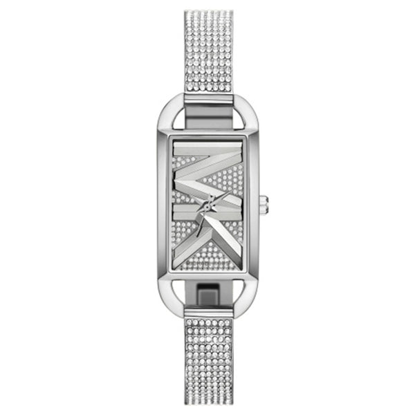 MICHAEL KORSMichael Kors MK4841 Women's Mini Empire Pavé Silver - Tone Bangle WatchWATCHESEcecile