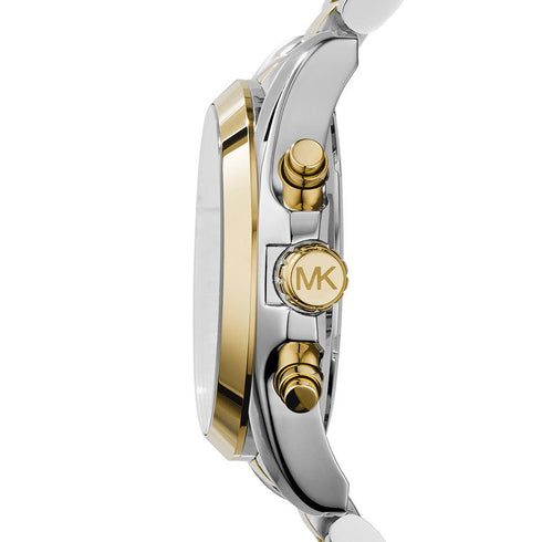 MICHAEL KORSMichael Kors Bradshaw MK5976 Women's Two - Tone Watch - Blue DialWATCHESEcecile