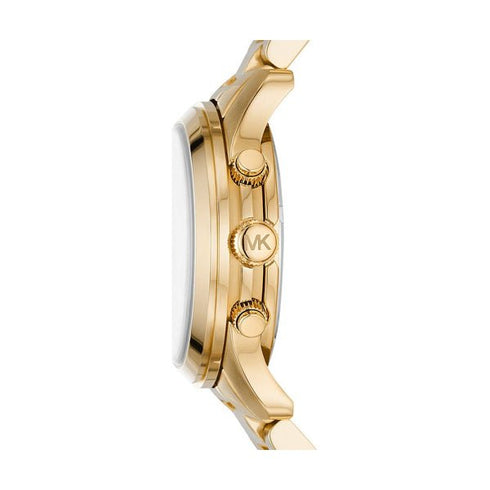 MICHAEL KORSMichael Kors MK7323 Women's Runway Gold - Tone Chronograph WatchWATCHESEcecile