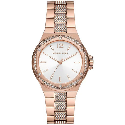 MICHAEL KORSMichael Kors Lennox MK7362 Women's Watch - Rose Gold - Tone, Crystal - Embellished DialWATCHESEcecile