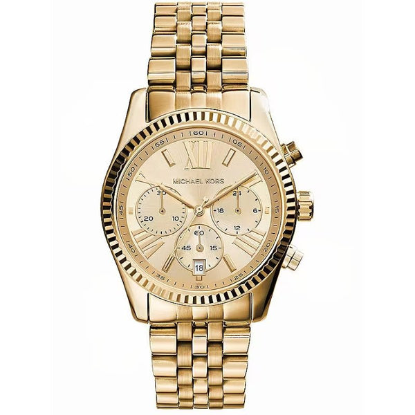 MICHAEL KORSMichael Kors MK7378 Women's Lexington Gold - Tone Chronograph WatchBIJOUXEcecile