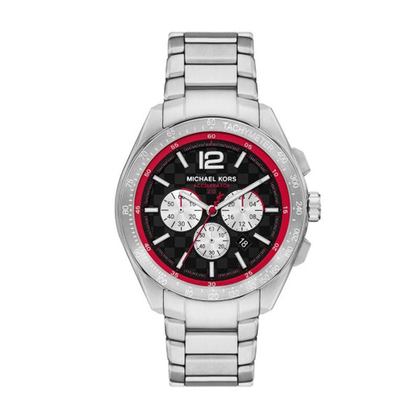 MICHAEL KORSMichael Kors MK9176 Men's Accelerator 2.0 Silver - Tone Stainless Steel Chronograph WatchWATCHESEcecile