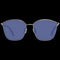 MAX MARAMax Mara MM0043 5563V Women's Sunglasses - Silver Frame, Blue LensesEYEWEAREcecile