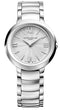 BAUME&MERCIERBaume & Mercier Promesse MOA10157 Women's Quartz Watch - Silver Guilloché Dial, Stainless Steel BraceletWATCHESEcecile