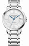 BAUME&MERCIERBaume & Mercier Classima MOA10215 Men's Automatic Watch - 40mm Stainless Steel Case, Silver Guilloché Dial, Date Display, Stainless Steel BraceletWATCHESEcecile