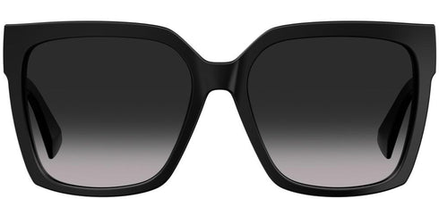 MOSCHINOMoschino MOS079/S Women's Sunglasses – Black Frame, Gradient Grey LensesEYEWEAREcecile
