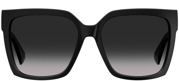 MOSCHINOMoschino MOS079/S Women's Sunglasses – Black Frame, Gradient Grey LensesEYEWEAREcecile