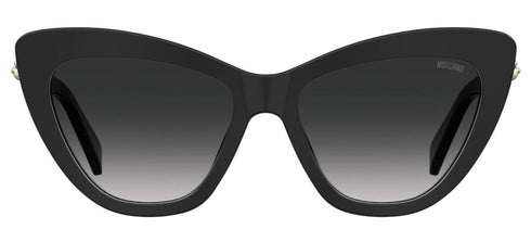 MOSCHINOMoschino MOS122/S 807/9O Women's Sunglasses – Black Frame, Grey Gradient LensesEYEWEAREcecile