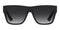 MOSCHINOMoschino MOS167/S 003/GB Sunglasses – Matte Black Frame, Grey Azure Gradient LensesEYEWEAREcecile