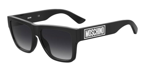 MOSCHINOMoschino MOS167/S 003/GB Sunglasses – Matte Black Frame, Grey Azure Gradient LensesEYEWEAREcecile