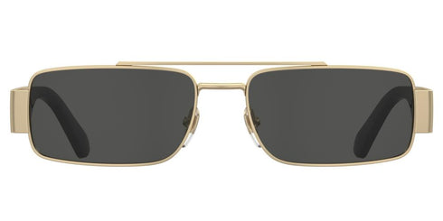 MOSCHINOMoschino MOS184/S 000/IR Sunglasses – Gold Frame, Grey Lenses, 57mmEYEWEAREcecile