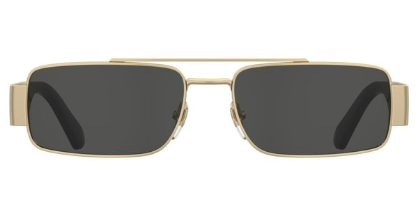 MOSCHINOMoschino MOS184/S 000/IR Sunglasses – Gold Frame, Grey Lenses, 57mmEYEWEAREcecile
