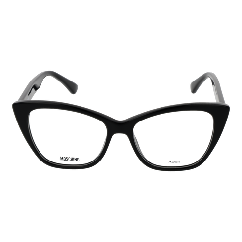 MOSCHINOMoschino MOS642 52807 Women’s Cat Eye Glasses – Black Acetate, 52mmEYEWEAREcecile